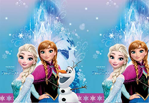 Procos 86884 - tafelkleed Frozen Northern Lights, afmeting 120 x 180 cm, Anna, Elsa, Olaf, feestdecoratie… - Image 3