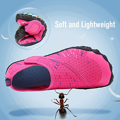 Boys & Girls Water Shoes Lightweight Comfort Sole Easy Walking Athletic Slip on Aqua Sock(Toddler/Little Kid/Big Kid)3