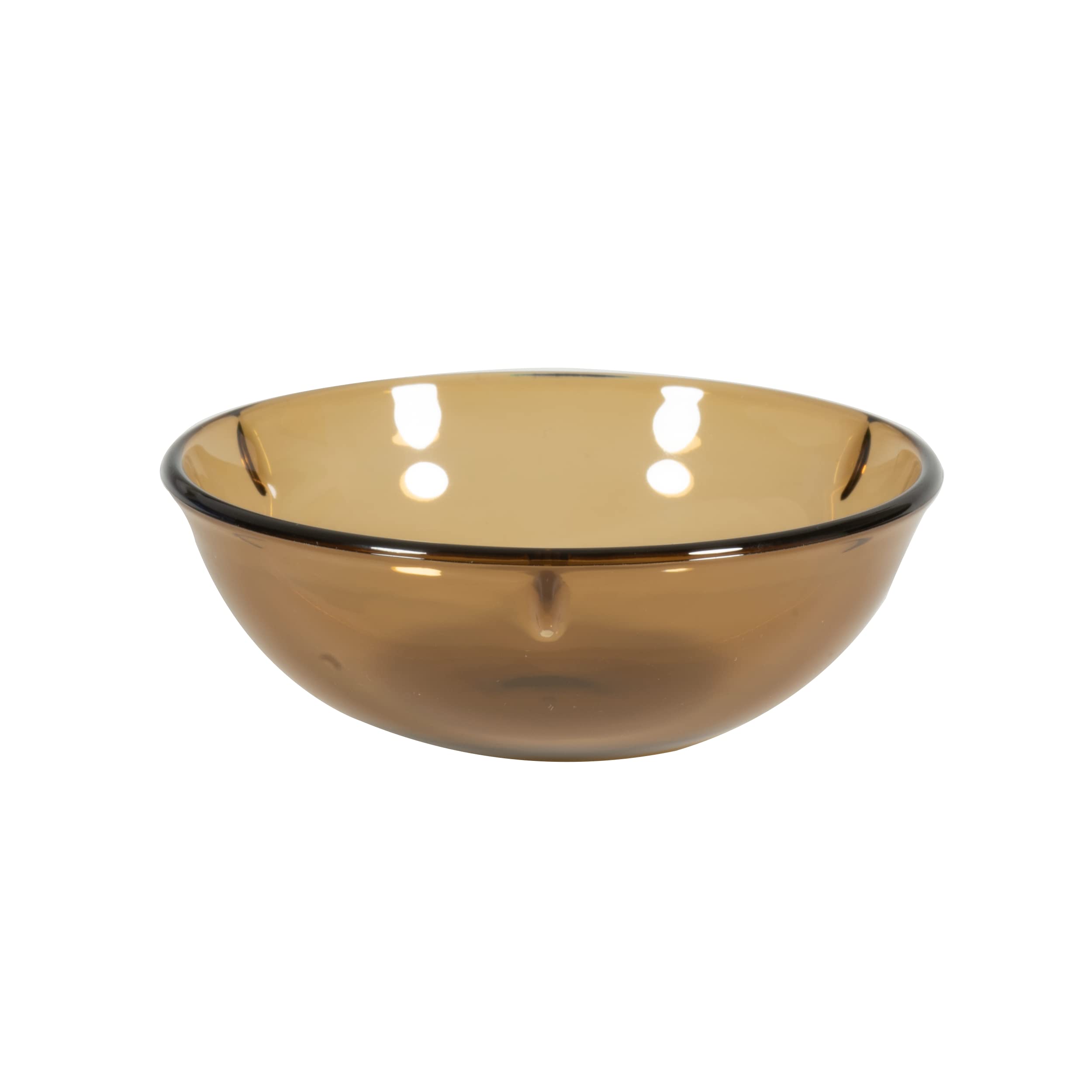 Unbreakable Caramel Bowl – Retro Resin Dinnerware