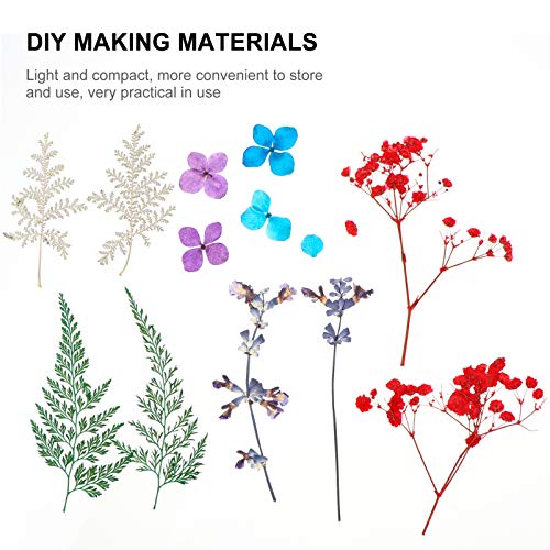 COHEALI 12Pcs Telefone E Decoração Caso Floral Real Deixa Acessórios Mistos Velas Foto Fazendo Estil