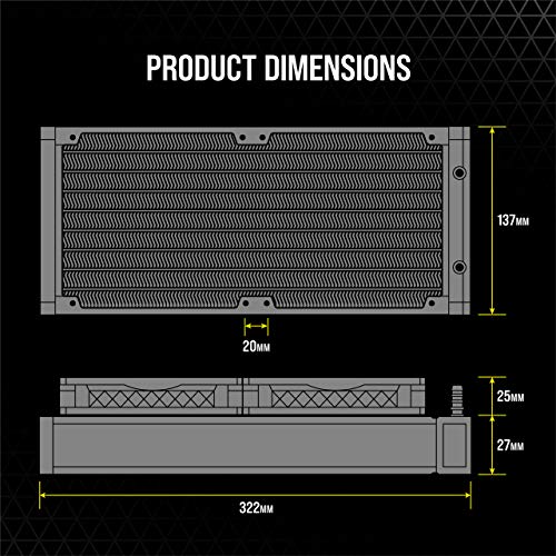 Corsair iCUE H115i ELITE CAPELLIX Liquid CPU Cooler (33 Extra Heldere CAPELLIX RGB-LEDs, Twee 140 mm ML RGB Series PWM… - Image 7