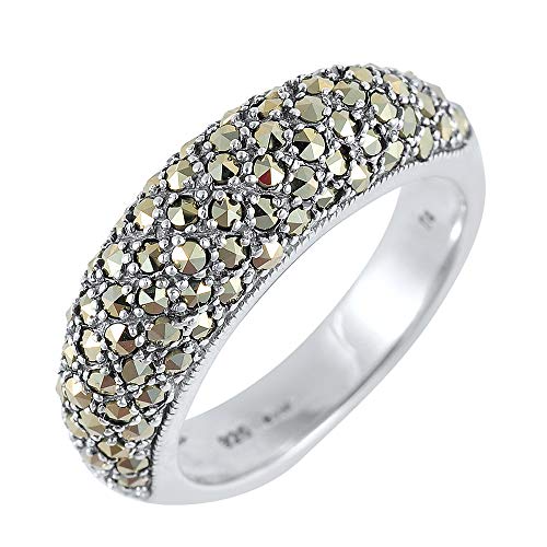 Esse Marcasite Plata fina 925 plata de ley Marcasite Cover