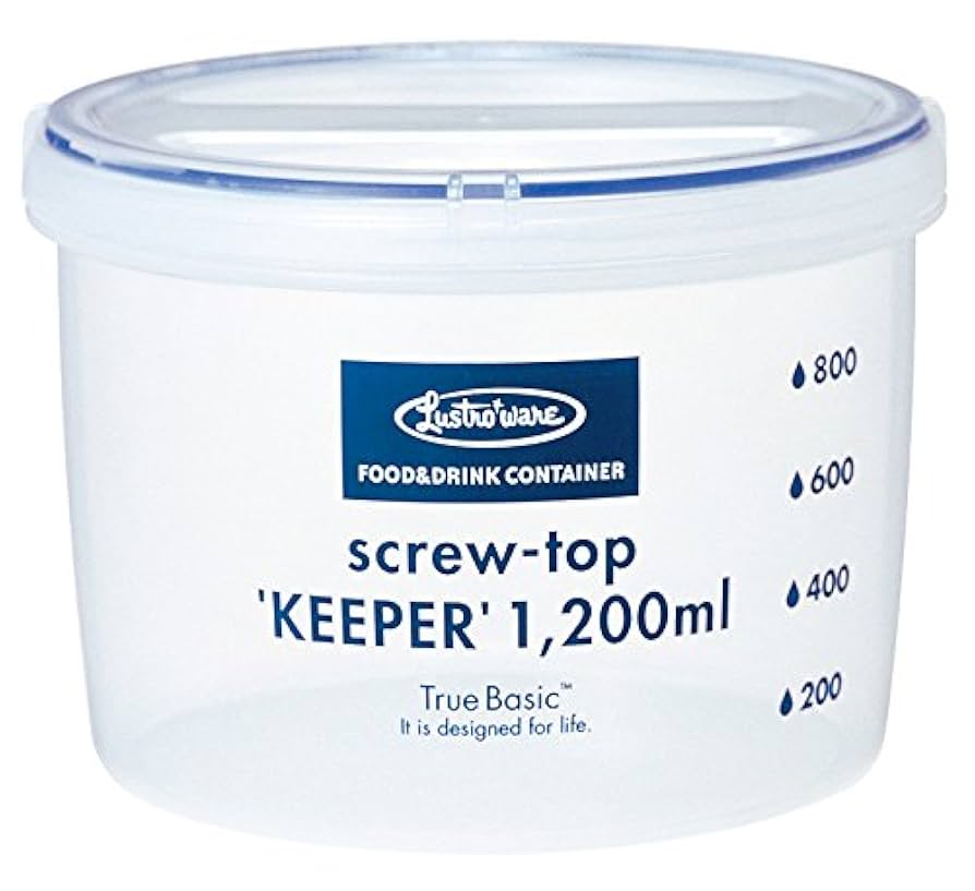 Amazon｜スクリュートップキーパー 1200 浅型 B-2273｜保存容器