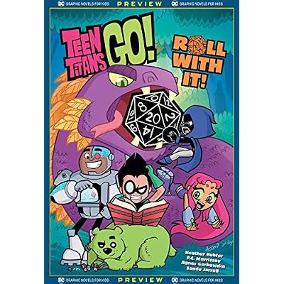 DC Graphic Novels for Kids Sneak Peeks: Teen Titans Go! Roll With It! (2020-) #1