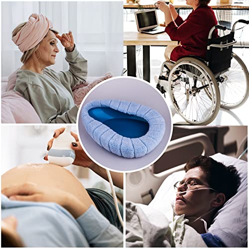 Bed Pan Cushion Bedpans Seat Covers Soft Suitable For All Kinds Of Contoured Stainless Steel And Plastic Bedpan, Warm, Stretchable, Non-Irritating, 1.0 Count #TOP5