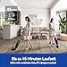 PuraLuce W13 Nass Trockensauger Kabellos mit Akku, 45 Min Laufzeit, 17,5KPa Starke Saugkraft, Intelligenter Wischsauger mit Selbstreinigung & Selbsttrocknung, Nass und Trockensauger für Harte Böden