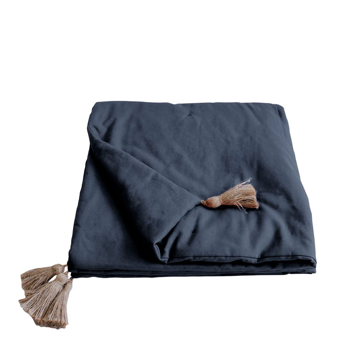 Édredon 90x190 cm Casale gris foncé pour des nuits douillettes