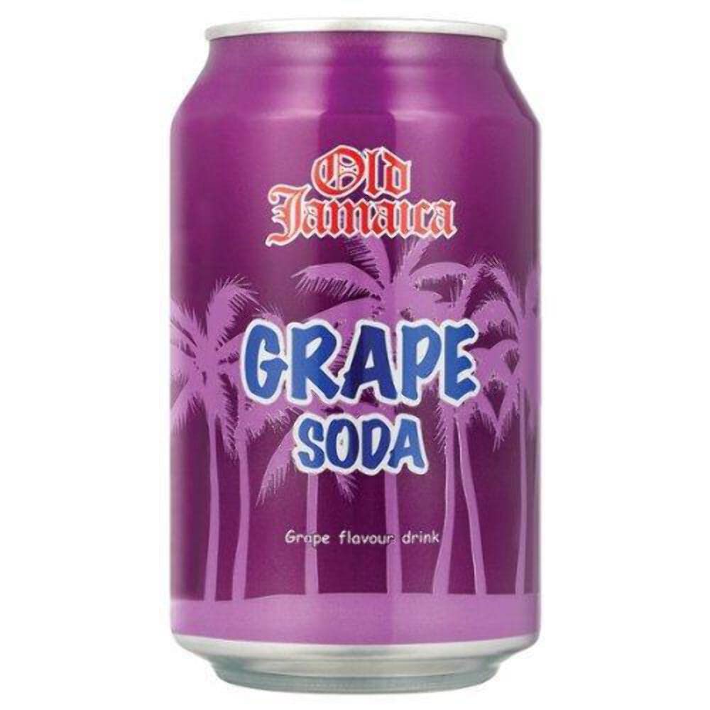 Old Jamaica Grape Soda 330ml (Pack of 24 x 330ml)