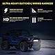 YUGAUNG Update Version LED Balken Beam Kabel 3M 480W 14AWG 3 Drähte Verdrahtung wasserdichter Balken mit Relais und Universalschalter für Auto SUV ATV LKW 1 Kabelsteuerung 2 Sätze