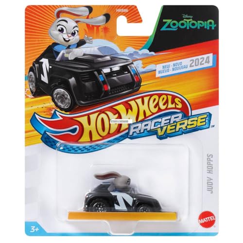Hot Wheels Veículo de Juguete Judy Hopps miniatura 2