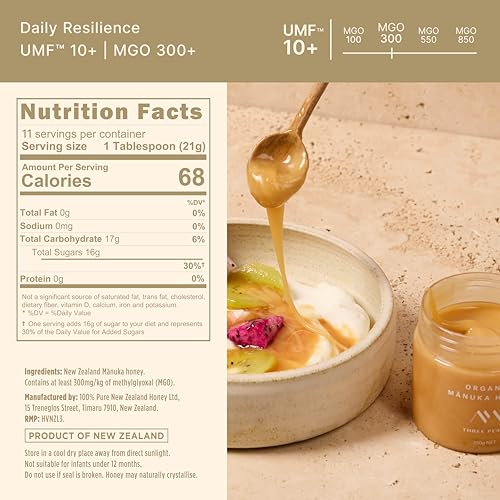Miel Manuka Orgánica UMF 10+ (3.8 oz) miniatura 2