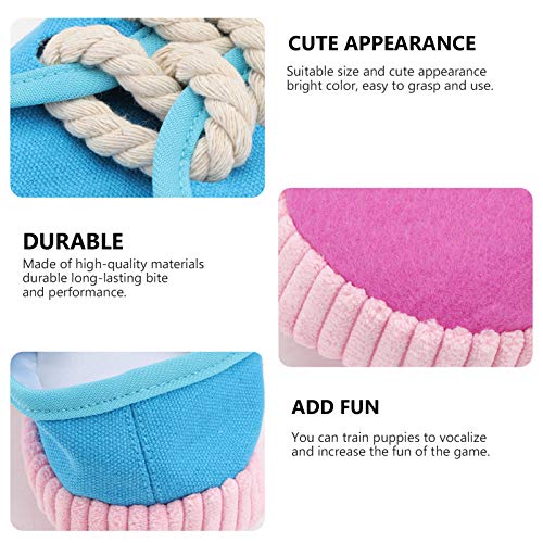 ULTECHNOVO Chinelos de Cachorro Brinquedo Mini Tênis Sapatos Brinquedo para Filhote de Cachorro Pequ