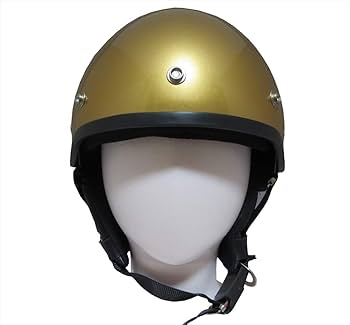 Amazon.co.jp: ZK-600 ヘルメット ハーフジェット(ゴールド)特別塗装 Amazon.co.jp: ZK-600 ヘルメット ハーフジェット(ゴールド)特別塗装