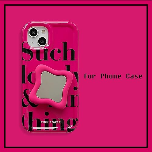 Miniatura 2 de Bonita funda para iPhone 11, funda kawaii con forma de estrella de moda con espejo de maquillaje para mujeres y niñas, para iPhone 11 de 6.1