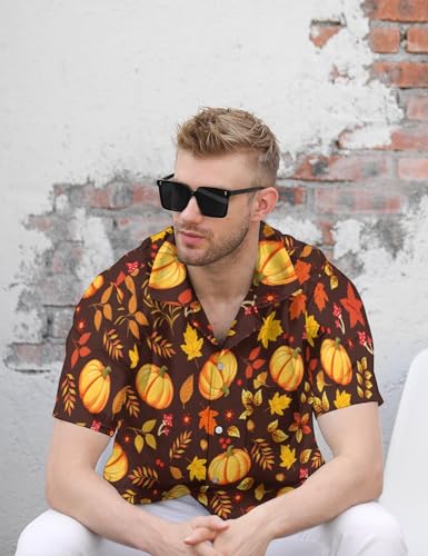 Animal Shirts for Men Button Up Shirt Hawaiian Beach Shirt Button Down Short Sleeve Shirt Summer2