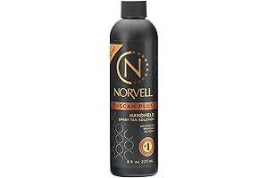 Norvell Double Dark Spray Tan Solution: Sunless Caramel Brown and Rose Tan (8 oz)