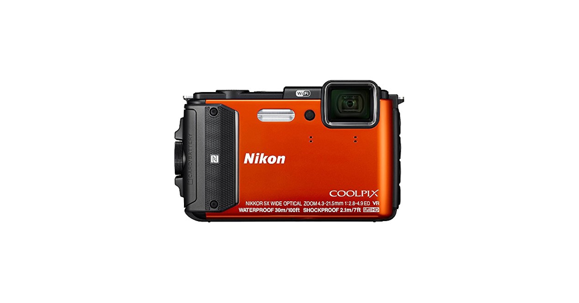 Nikon COOLPIX AW130 オレンジ　動作確認済 Amazon.com : Nikon - Coolpix AW130 16.0-Megapixel Waterproof