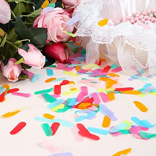 Confeti de papel multicolor Civaner 50g para fiesta miniatura 6