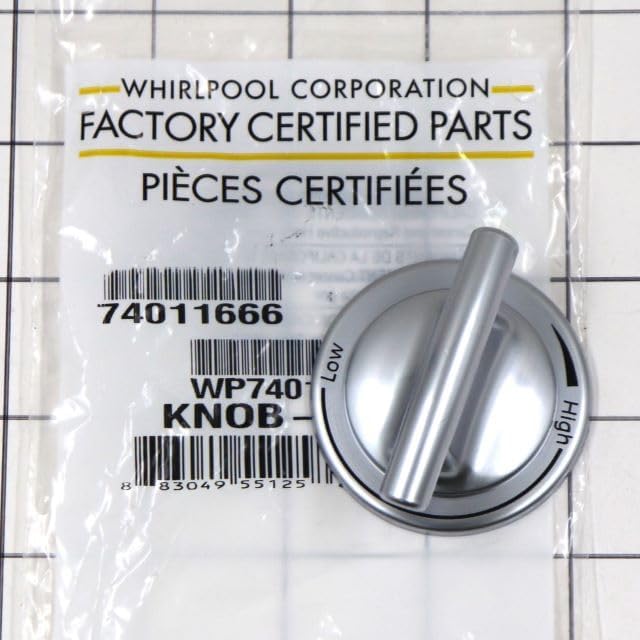 Allstar Appliance Parts WP74011666 Range Burner Control Knob