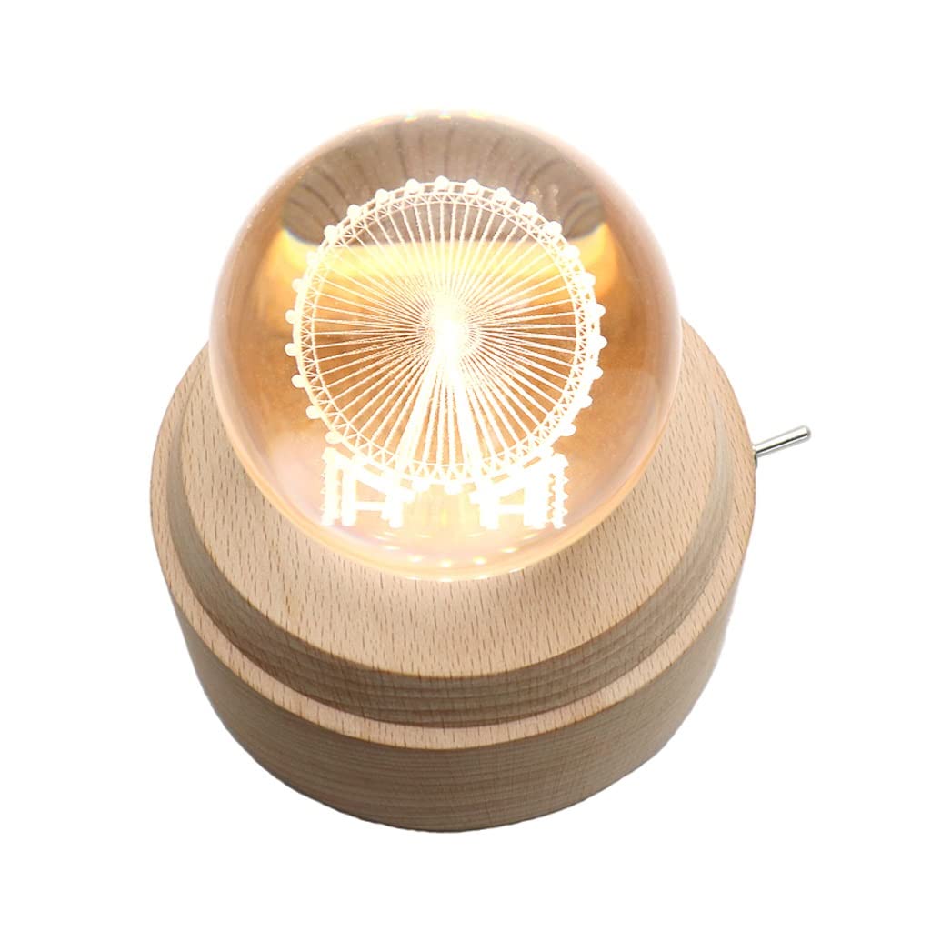Caja de música Feliz Ferris Wheel como regalo de cumpleaños ideal para niñas