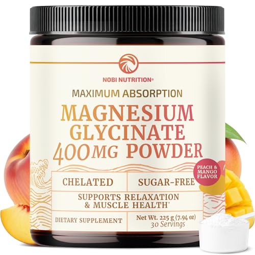 Nobi Nutrition Magnesium Glycinate Powder