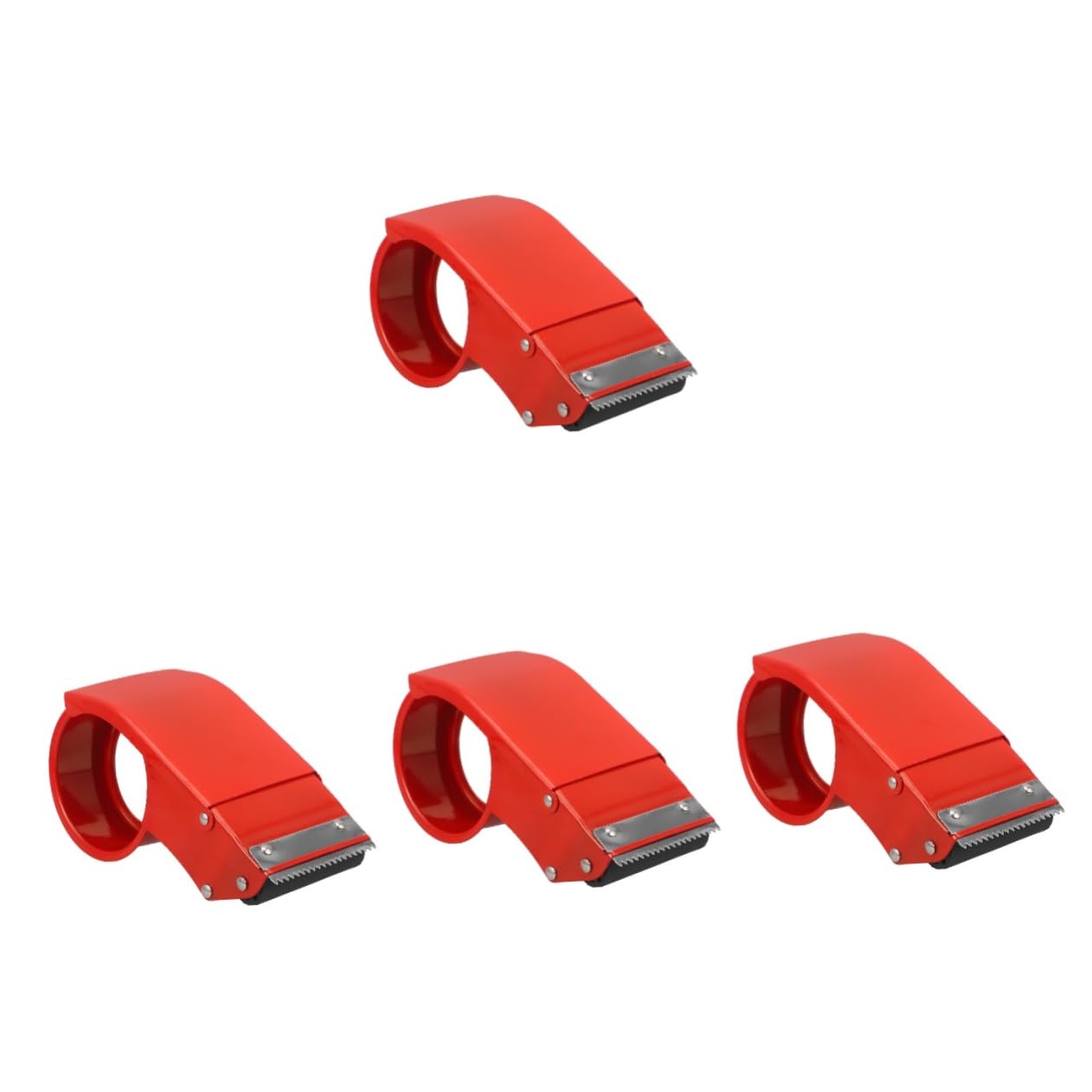 NUOBESTY 4stücke Tape Dispenser Aus Tragbarer Klebebandabroller Für Büro Und Zuhause Für Bastelarbeiten Und Umzüge Breit Langlebig Und Praktisch