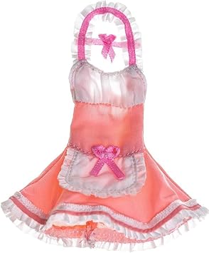 HASUKI CS010C 1/12 Scale Female Doll Clothes maids Uniform Set for 6 inch Mecha Girl Action Figure Pink