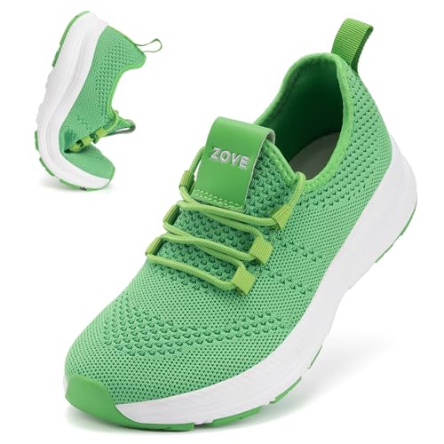 NOKIO Women Sports Shoes Mesh Breathable Running Shoes Lightweight Soft Sole Outdoor Sports Leisure Shoes Breathable Mesh Walking Workout Jogging Gym Women Shoes