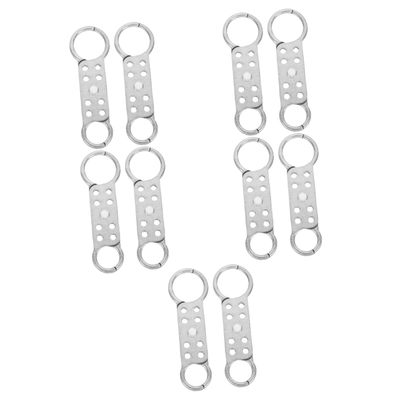 ULTECHNOVO 10piezas Cerrojo De Seguridad De Aluminio Doble Dispositivo De Bloqueo Para Equipos Industriales y Electrodomésticos Protección Mejorada y Resistente Al Desgaste