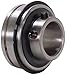 Peer Bearing SER-8-TRL Insert Bearing, SER Series, Wide Inner Ring, Cylindrical Outer Ring, Relubricable, Set Screw Locking Collar, Triple Lip Seal, 1/2" Bore, 15.9 mm Inner Ring, 31 mm Outer Ring, 0.5" (12.7 mm) ID, 1.85" (47 mm) OD, 1.85" (47 mm) Width