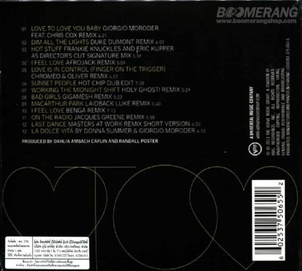 Donna Summer: Love To Love You Donna Remix - Amazon.com Music