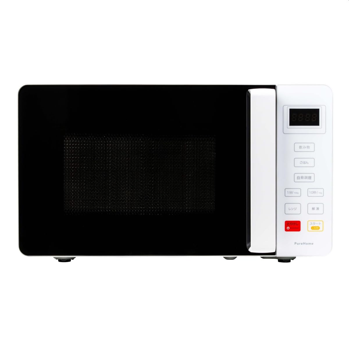 Pure 18MX81-J6A-WH 単機能電子レンジ 18L ホワイト Amazon | Pure Home 単機能電子レンジ ヘルツフリー ターンテーブル 庫