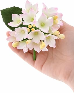 Global Sugar Art 4-Count Pink Hydrangea Blossom Spray, Sugar Flowers | Gum paste flowers, sugar hydrangeas, gum paste floral cake spray decorations