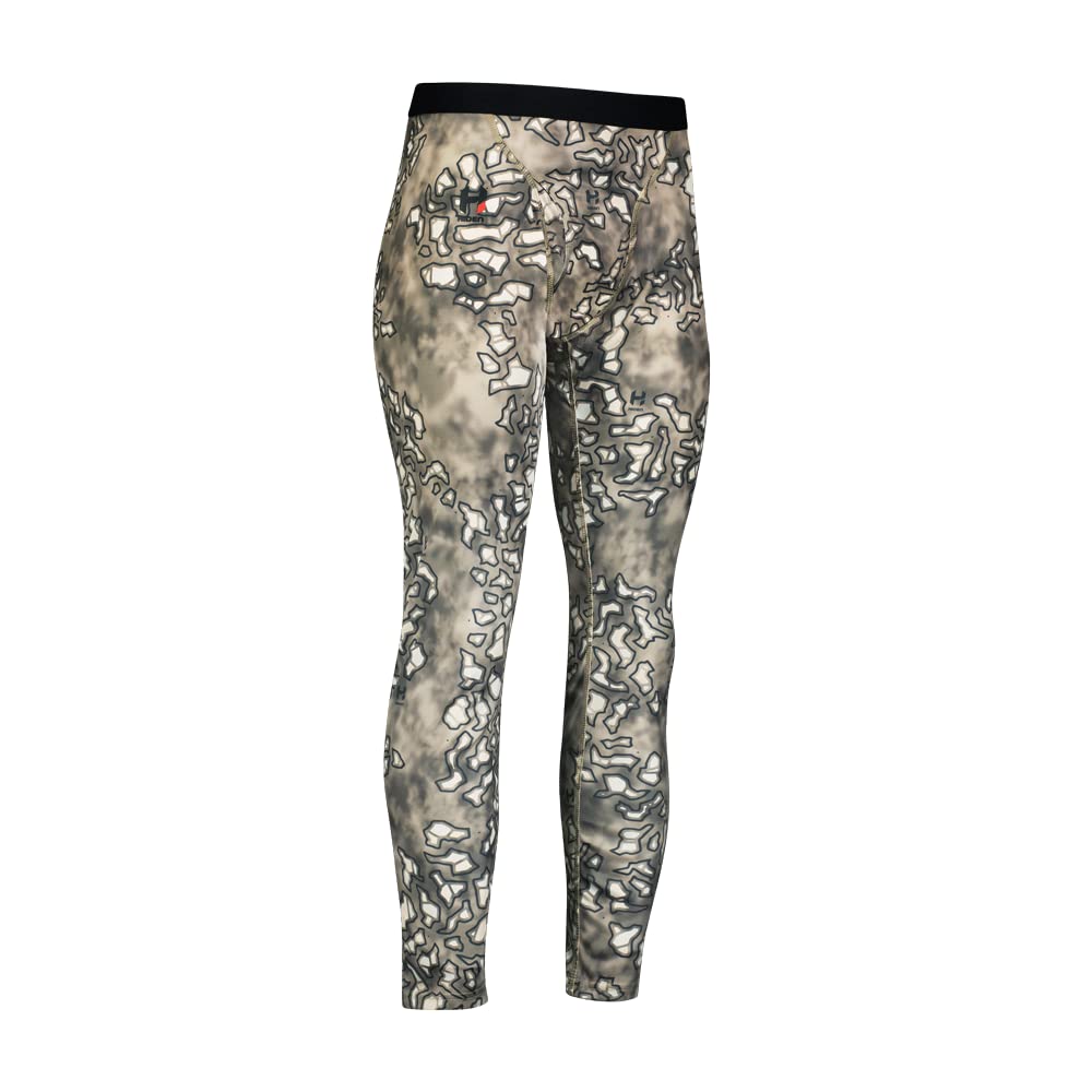 HIDEN Alpha Core Base Layer Bottoms, Camouflage Thermal Hunting Pants