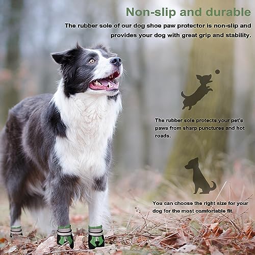 NeuWee Dog Boots, Non-Slip Dog Paw Protectors - Image 4