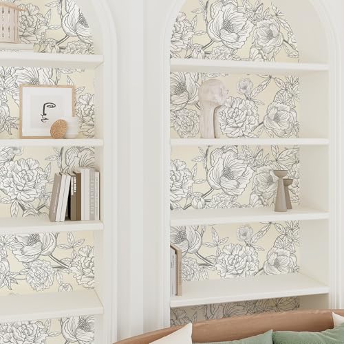 Papel tapiz floral bohemio para decorar la guardería del bebé 6