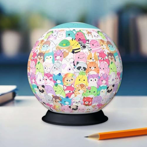Puzzle 3D Ball 72 pièces : Squishmallows Ravensburger France - vue 6