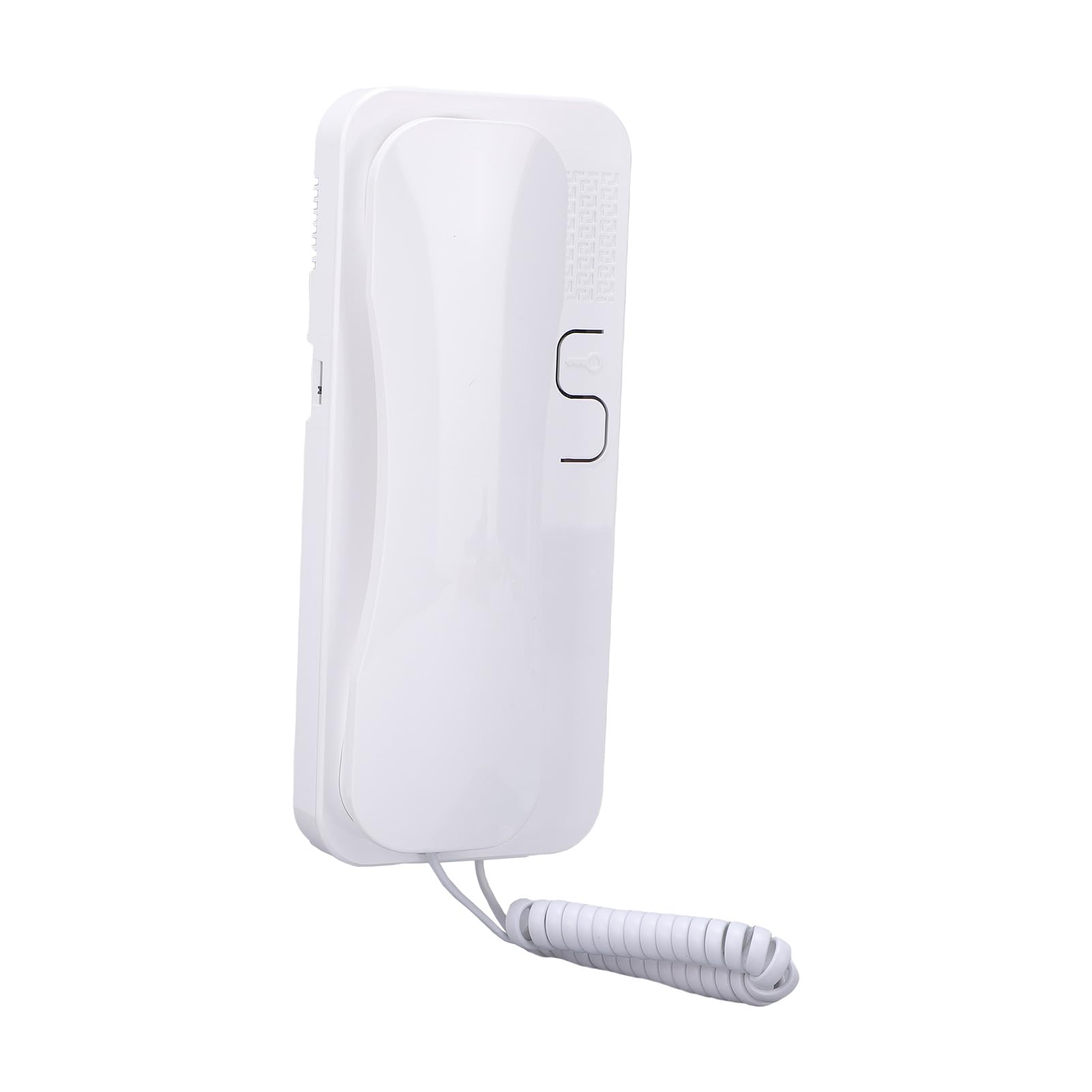 Schnurgebundene Telefone Leichte, wandmontierte Festnetztelefone Zwei-Wege-Telefone für Unternehmen Heimdienste (White)