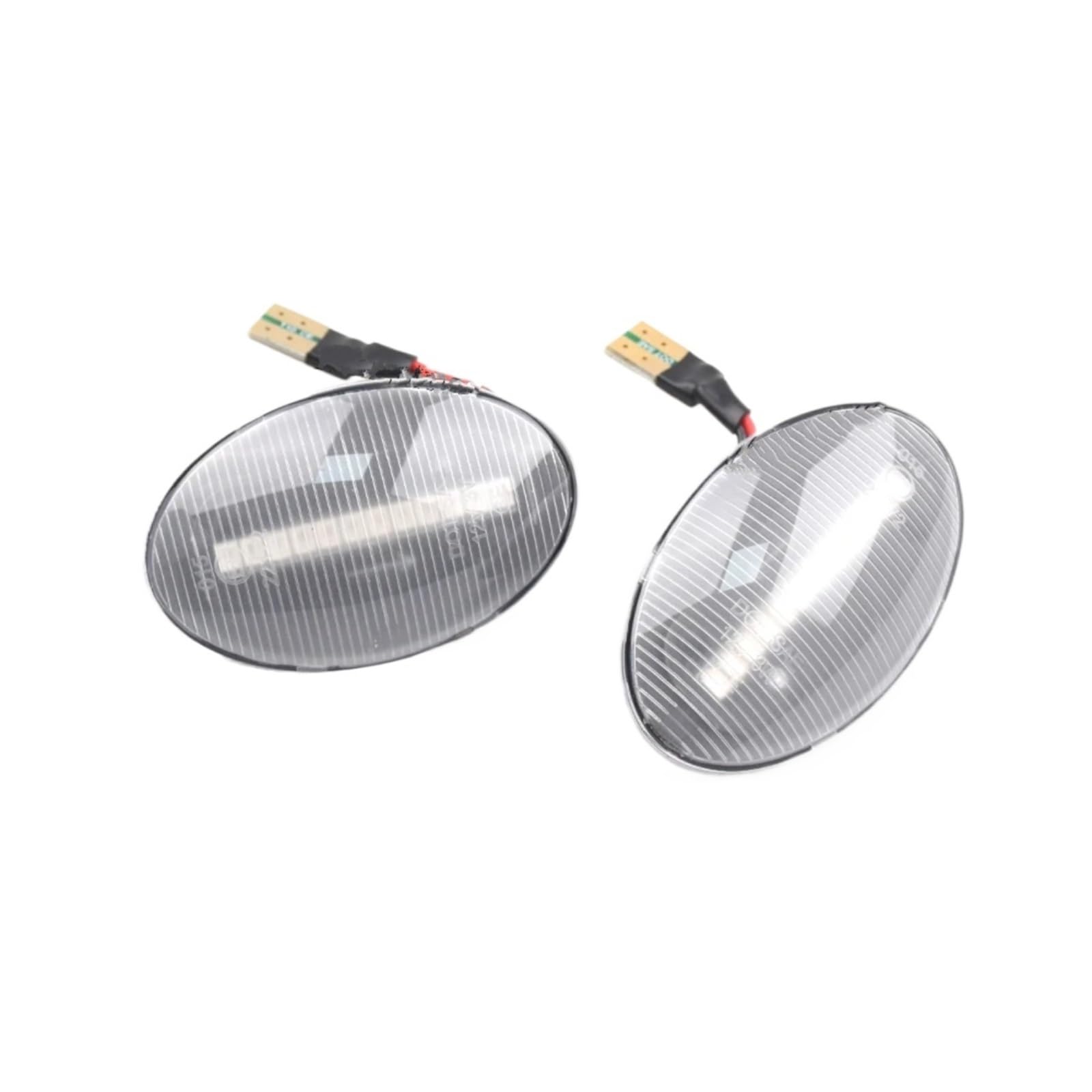 Indicador lateral intermitente dinámico blanco compatible con Opel Sintra 8