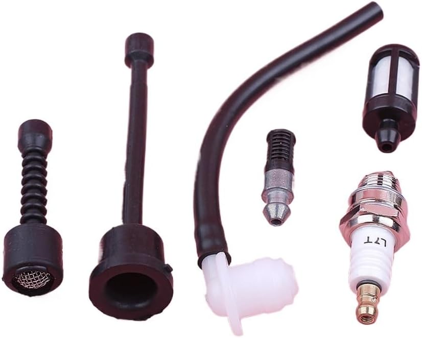Fuel Oil Line Hose Spark Plug Kit Fit For 070 090 Chainsaw Replacement Spare Part