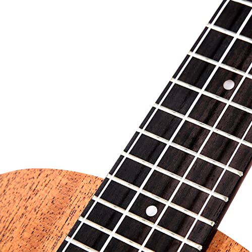 SheIRin Soprano Ukulele Acajou Kit Ukelele en Bois de 23 Pouces avec Sac, accordeur, Sangle, médiators pour Joueur… - Les Beatles, Paul McCartney, John Lennon, RIngo Starr, George Harrison SheIRin Soprano Ukulele Acajou Kit Ukelele en Bois de 23 Pouces avec Sac, accordeur, Sangle, médiators pour Joueur… – Image 3