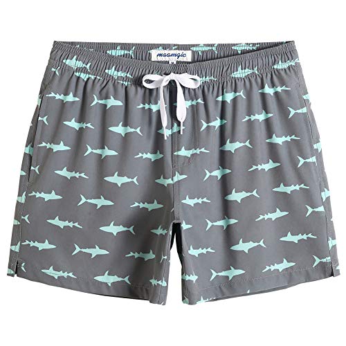 MaaMgic Uomo Costume da Bagno Nuoto Calzoncini Retro Asciugatura Veloce per Spiaggia Mare Piscina Sport Slip Pantaloncini Calzoncini