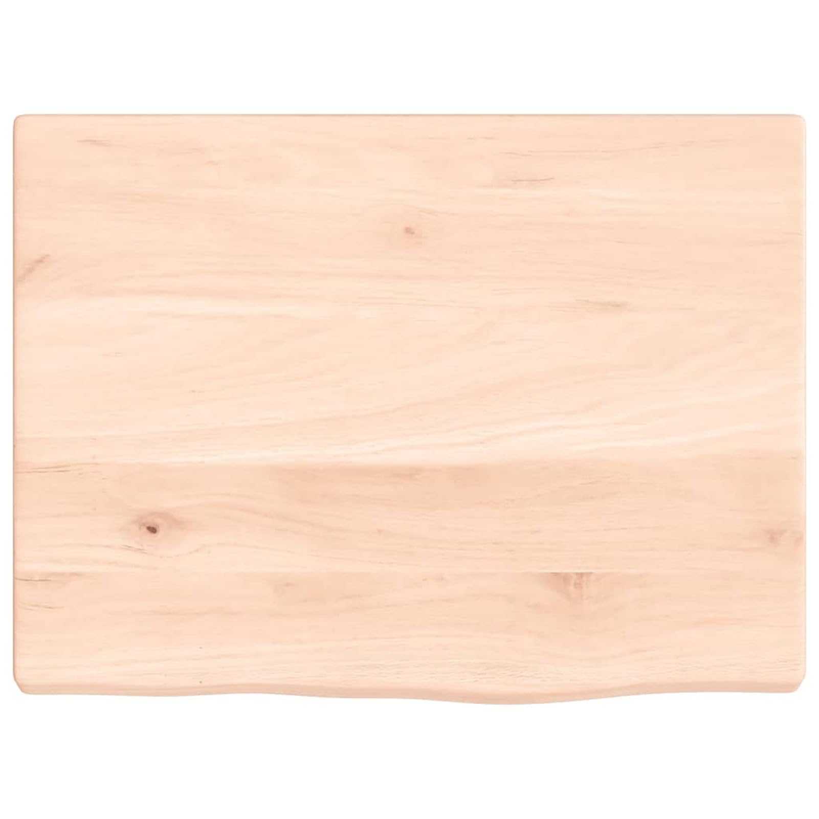 Encimera de baño Madera Maciza sin Tratar 40x30x2 cm, Encimera Cocina, Tablero para Mesa, Encimera Lavabo, Muebles De Baño - 3155993