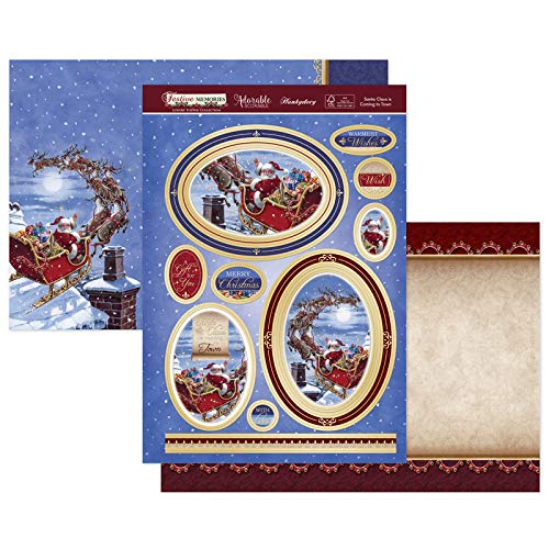Hunkydory Crafts Santa Claus is Coming To Town Topper Set