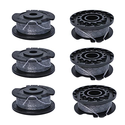 F016800569 Strimmer Spool and Line Compatible with Bosch EasyGrassCut 23, EasyGrassCut 26, EasyGrassCut 18, 18-230, 18-260, 18-26 Replacement by Poweka