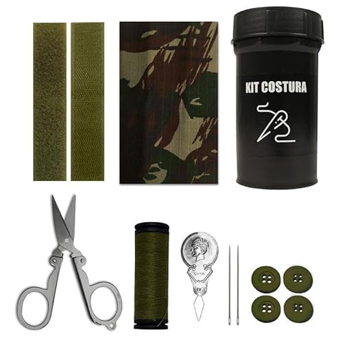 Kit Sobrevivência Atack One Completo Com 8 Potes, Diversos, Higiene, Costura, Primeiros Socorros, So