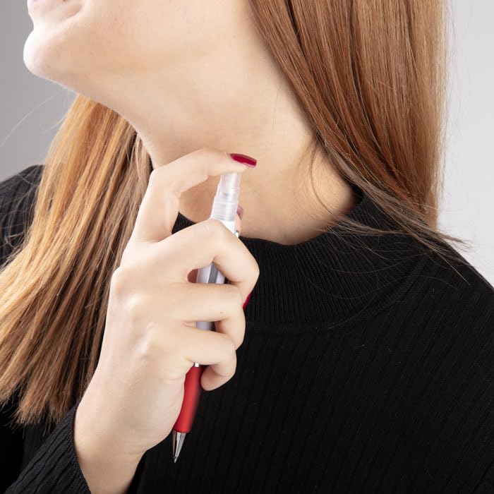 Set 100 Pezzi Penna a sfera antibatterica contenitore per liquidi 4 ml