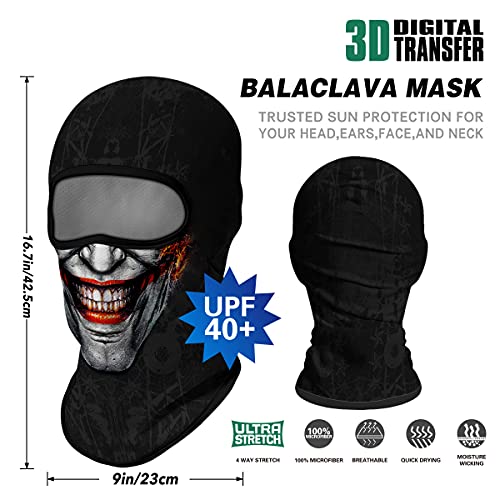 Image of Venswell 3D Balaclava Ski Mask Cool Skull Animal Full Face Mask Cycling /Motorcycle /Halloween