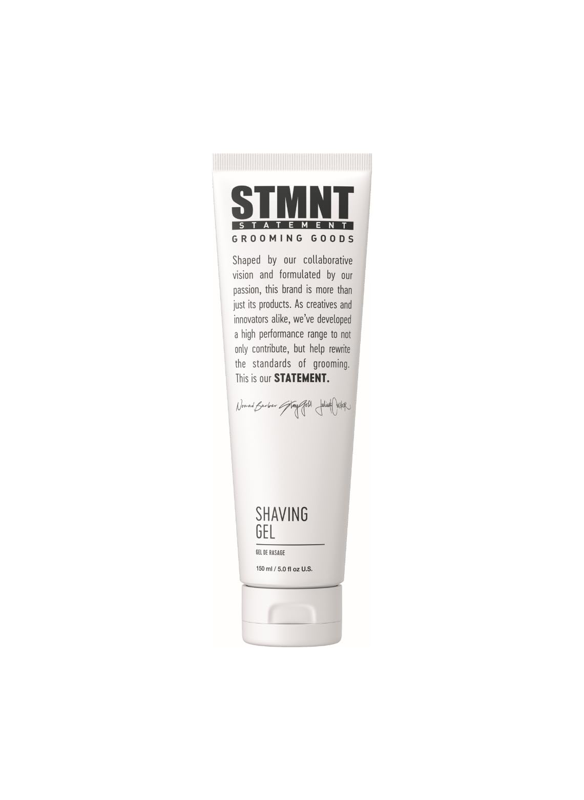 STMNT Grooming Goods Shaving Gel | Multipurpose Pre-Shave, Full Shave & Contour Gel | Smooth Glide & Skin Protection | 150ml