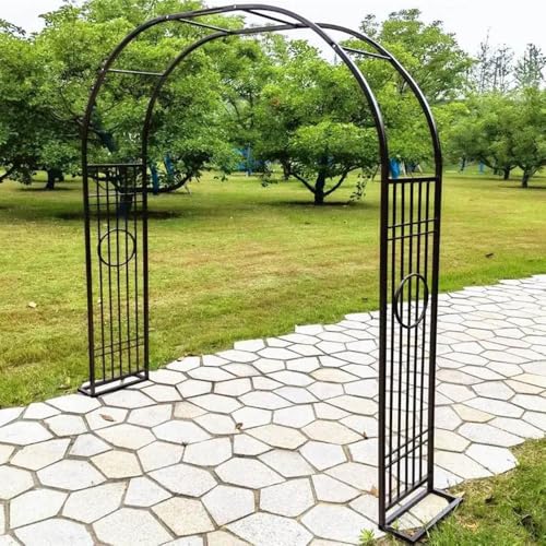 Pérgola de jardín estable contra el viento para guiar plantas trepadoras 4